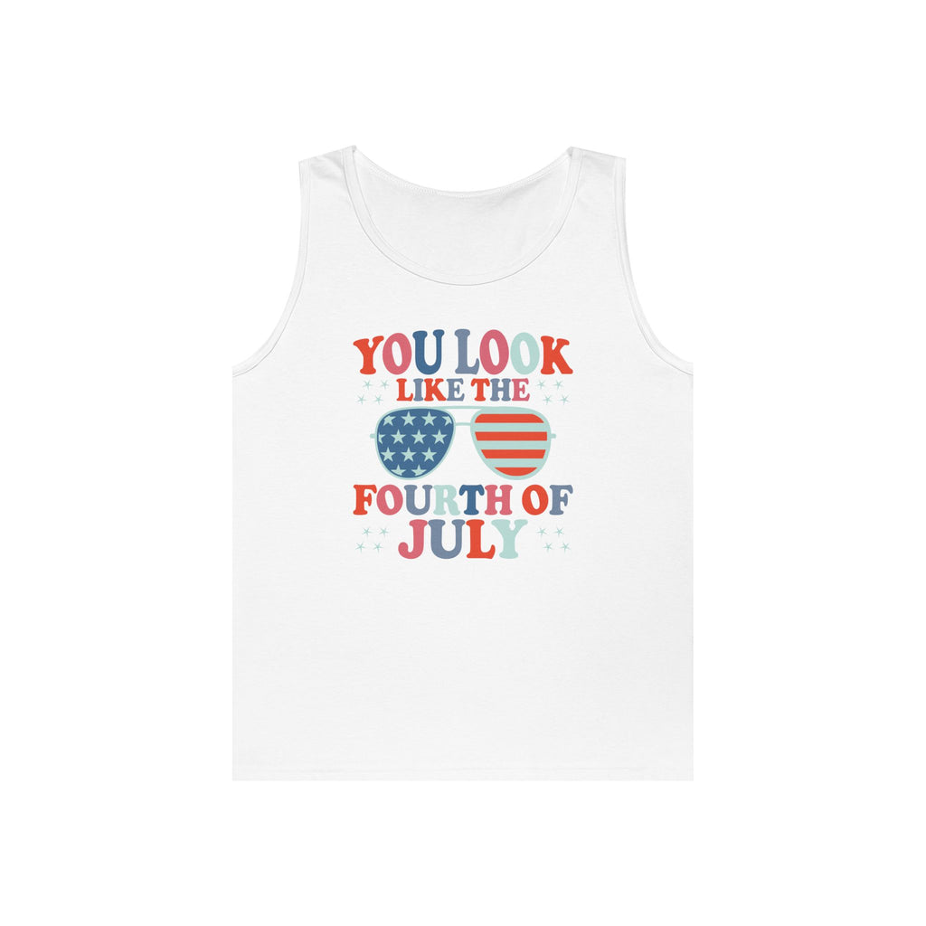 You Look Like Heavy Cotton Tank Top