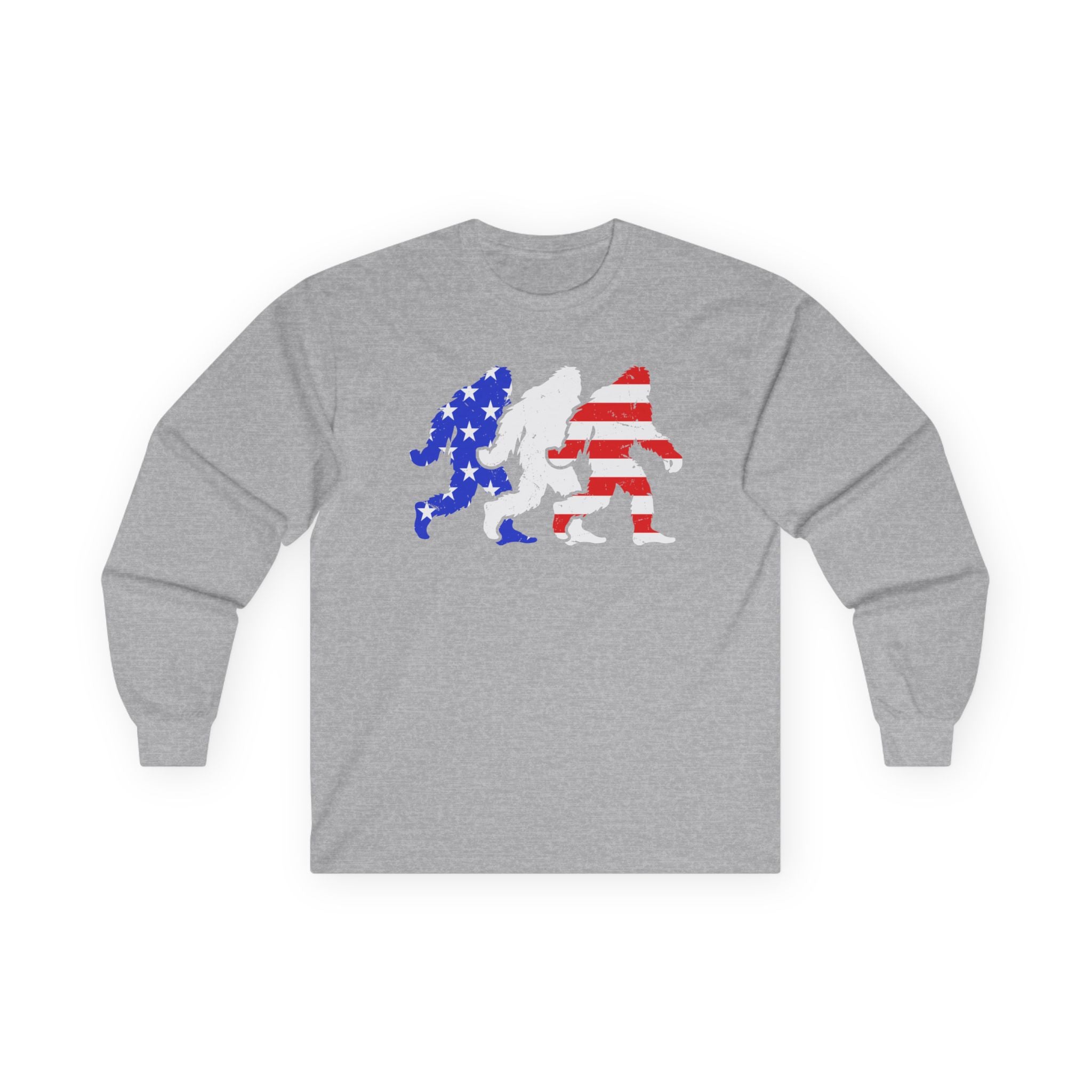 Big Foot USA Cotton Long Sleeve Tee