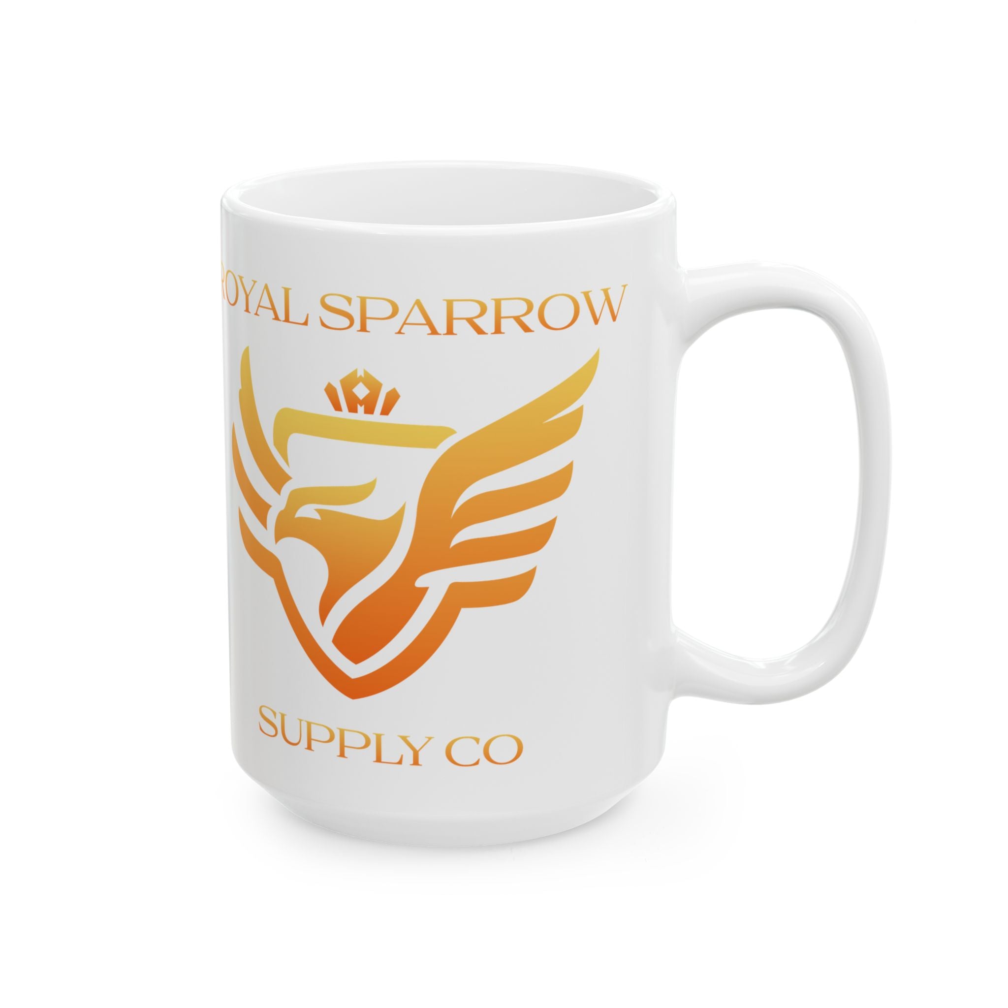Royal Sparrow Ceramic Mug, (11oz, 15oz)