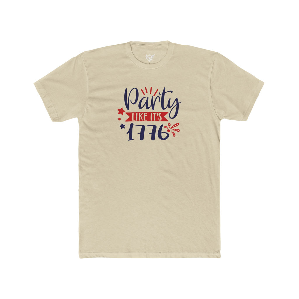 Party Like It's 1776 Cotton Crew Tee