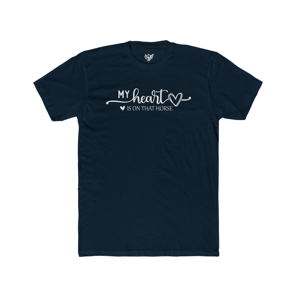 Heart on Horse Cotton Crew Tee