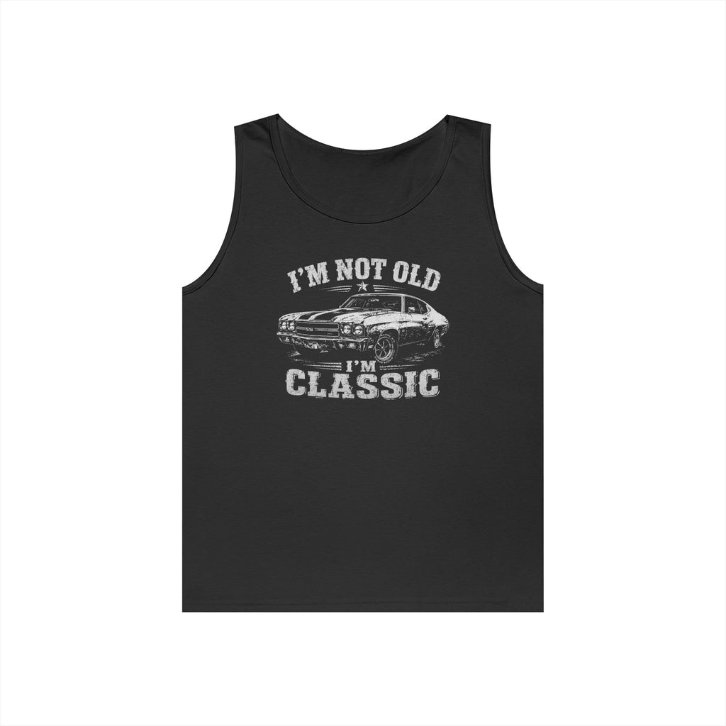 Not Old, Classic Heavy Cotton Tank Top