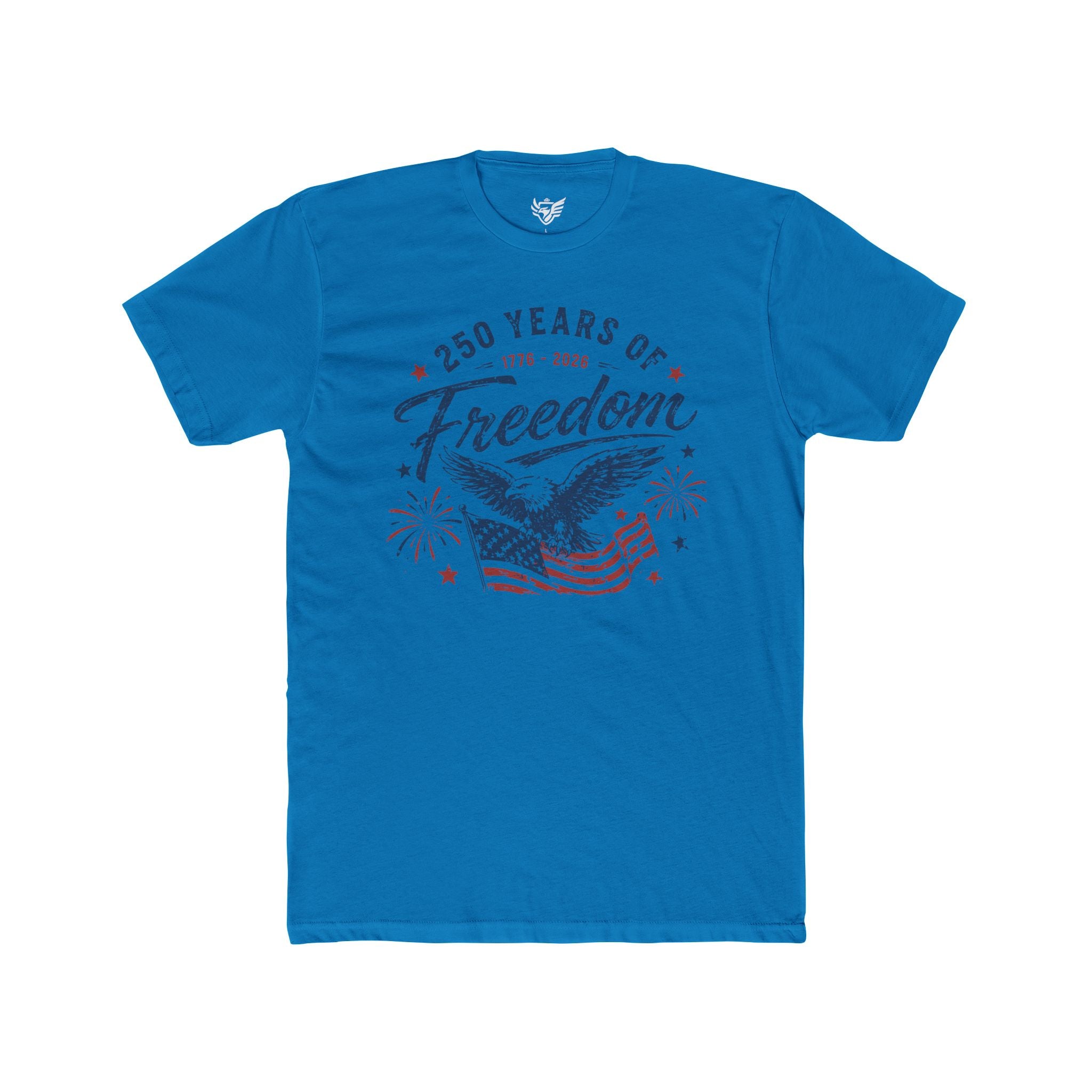 250 Years of Freedom Cotton Crew Tee
