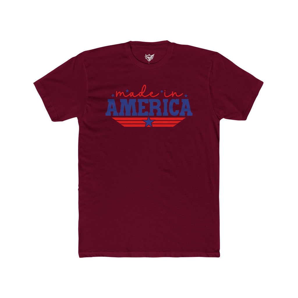 Made In America Cotton Crew Tee
