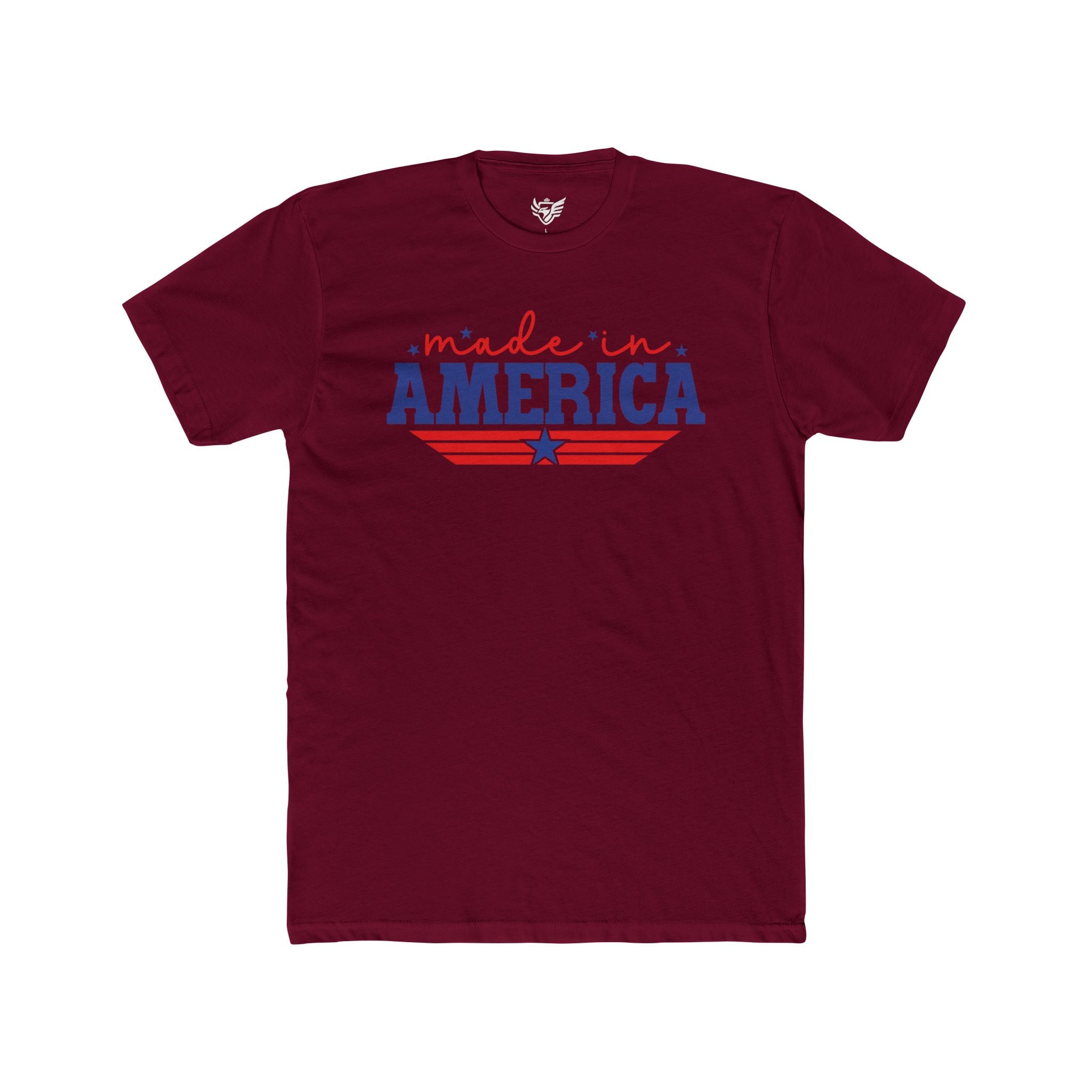 Made In America Cotton Crew Tee