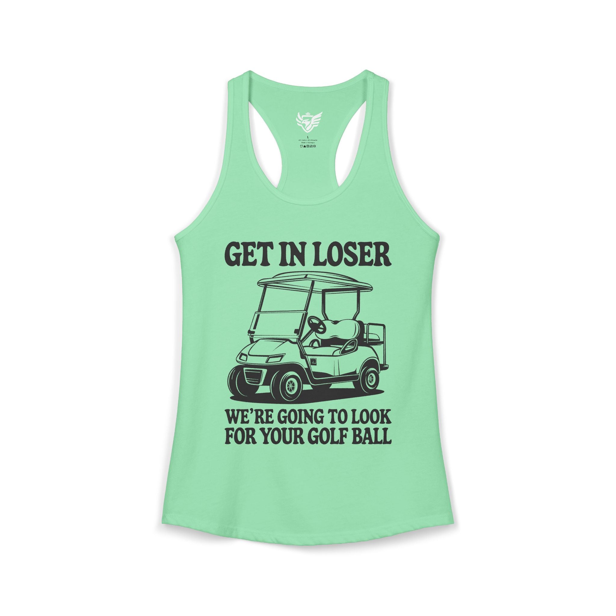 Get In Loser Ideal Racerback Tank