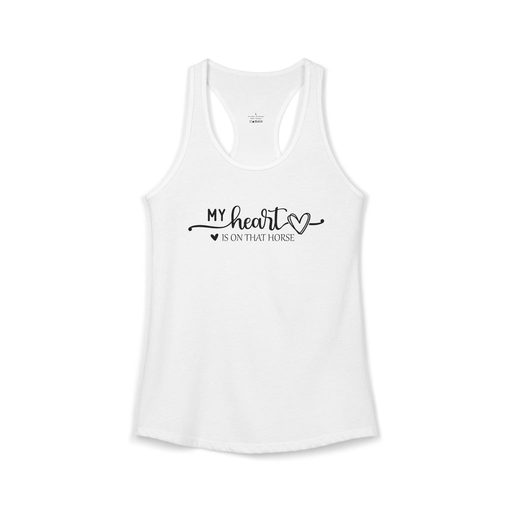 Heart on Horse Ideal Racerback Tank