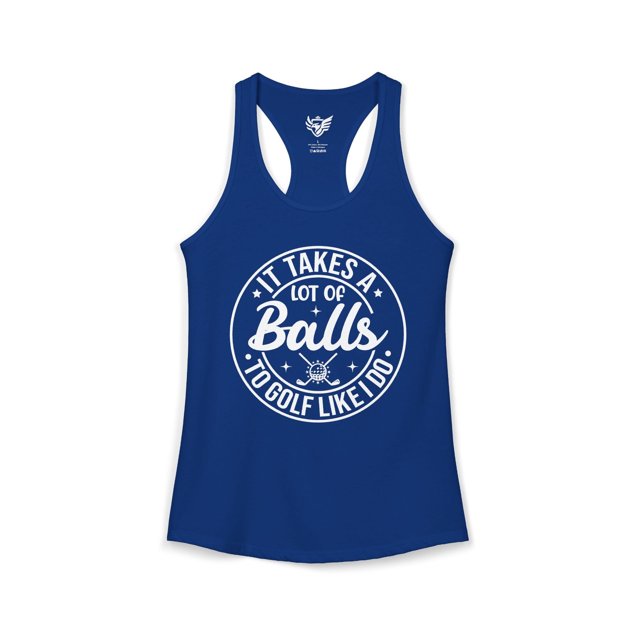 Golf Like I Do Ideal Racerback Tank