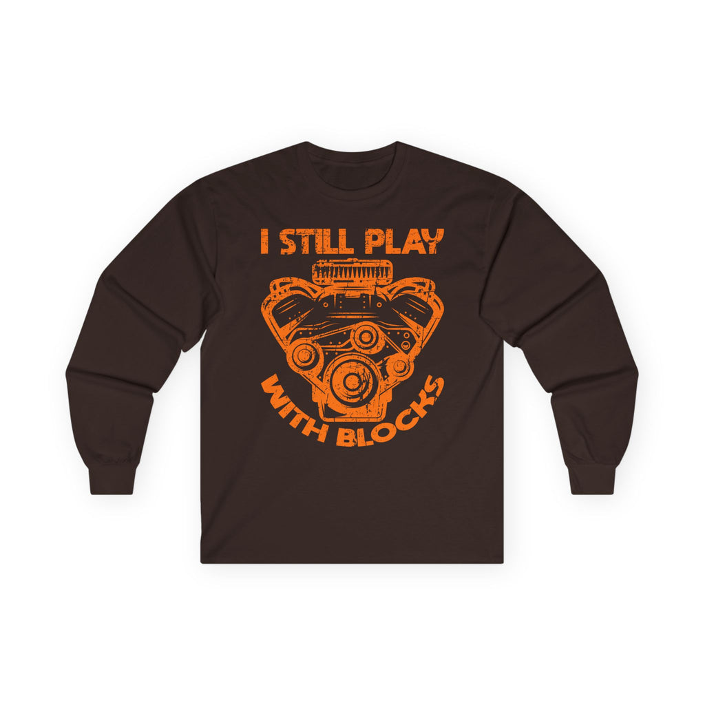 Engine Block Cotton Long Sleeve Tee