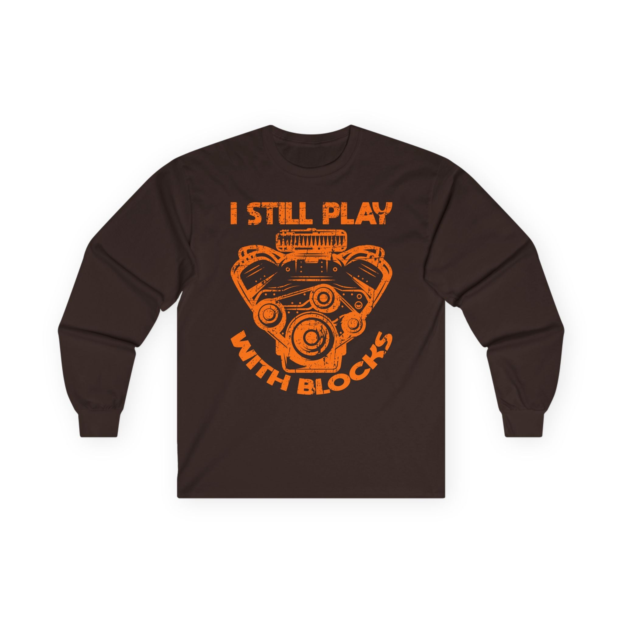 Engine Block Cotton Long Sleeve Tee