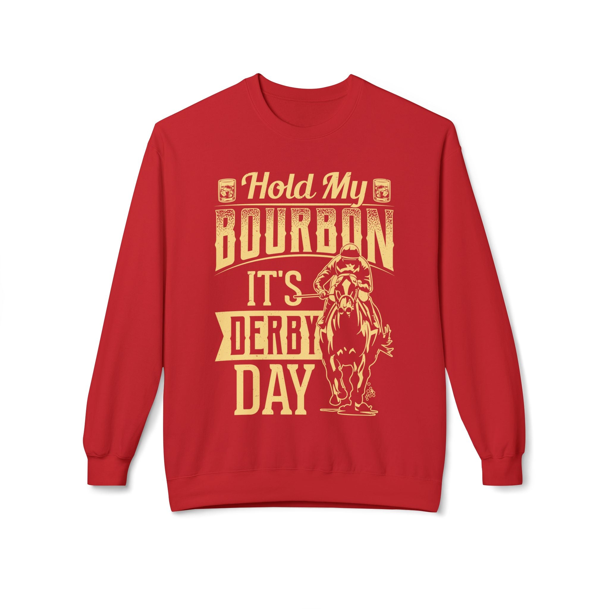 Derby Day Midweight Softstyle Fleece Crewneck Sweatshirt