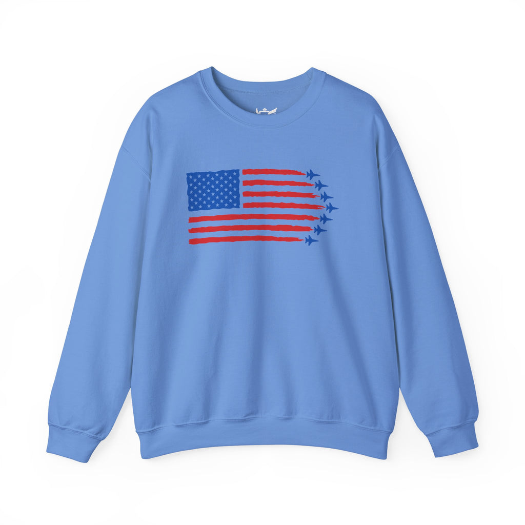 USA Jet Flag Heavy Blend™ Crewneck Sweatshirt