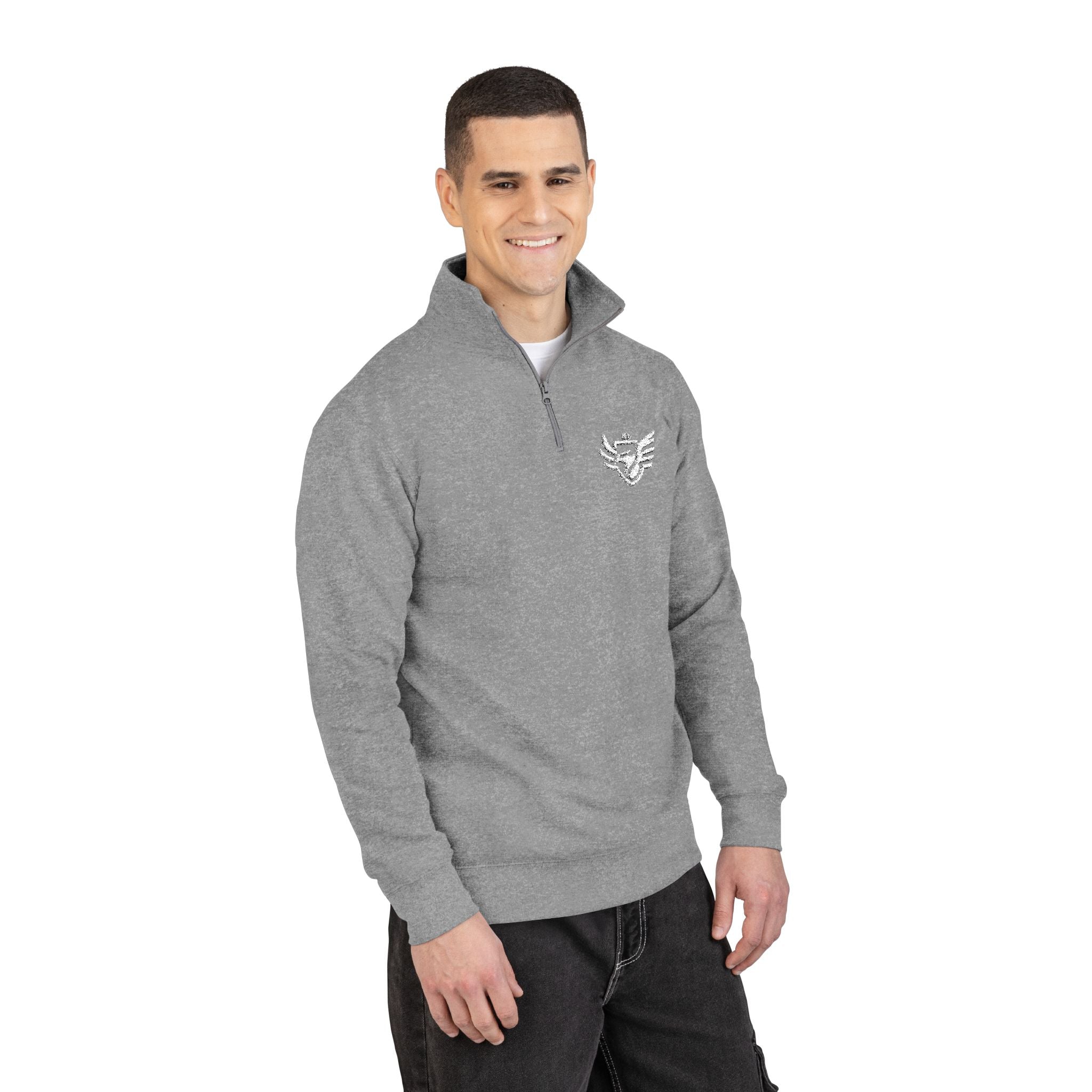 Royal Sparrow Fleece Pullover (Embroidery)