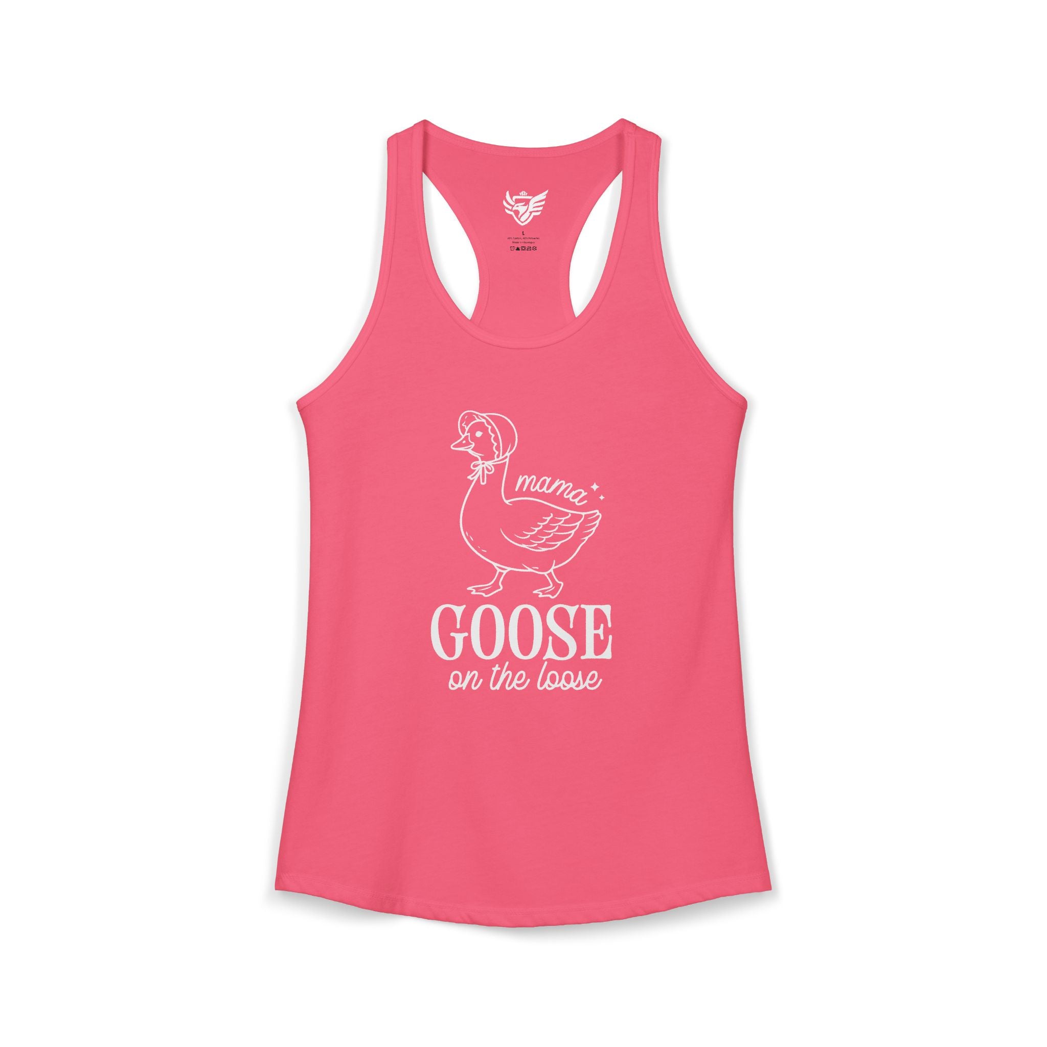 Mama Goose on the Loose Ideal Racerback Tank