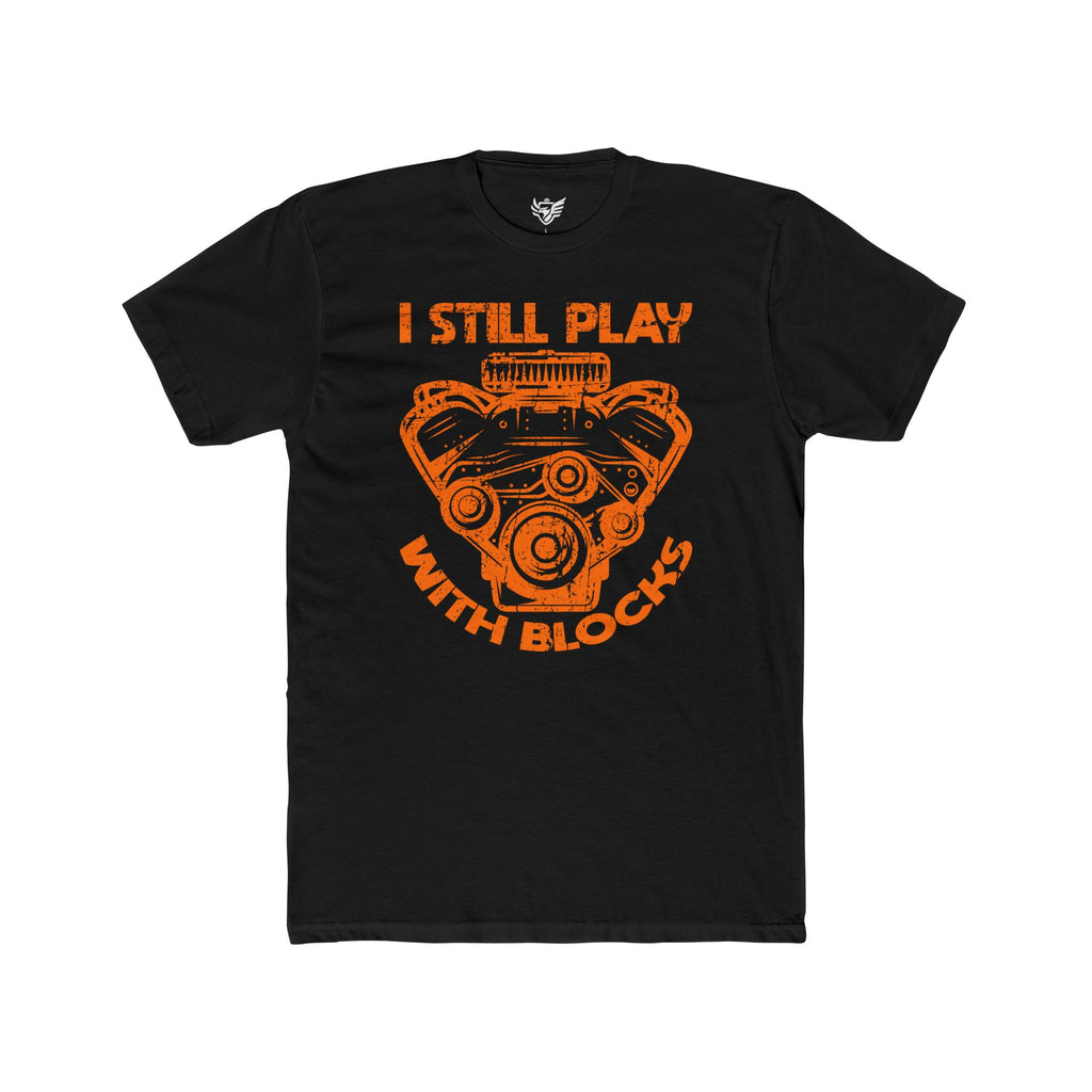 Engine Block Cotton Crew Tee