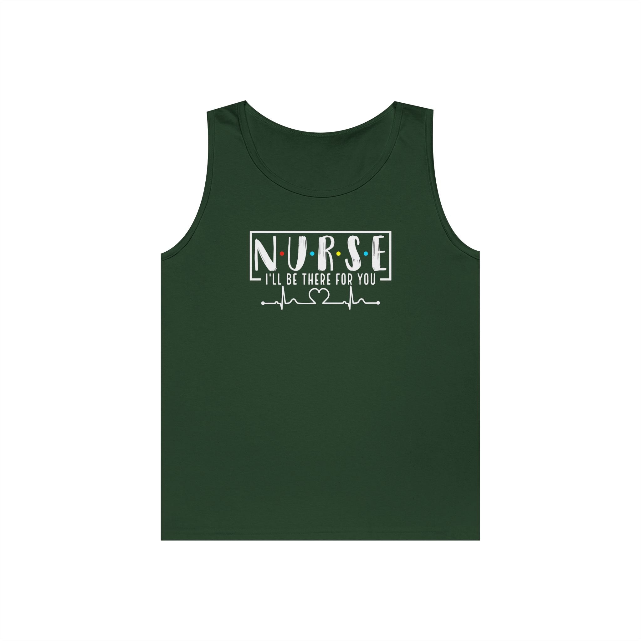 Friend's Theme Nurse Heavy Cotton Tank Top