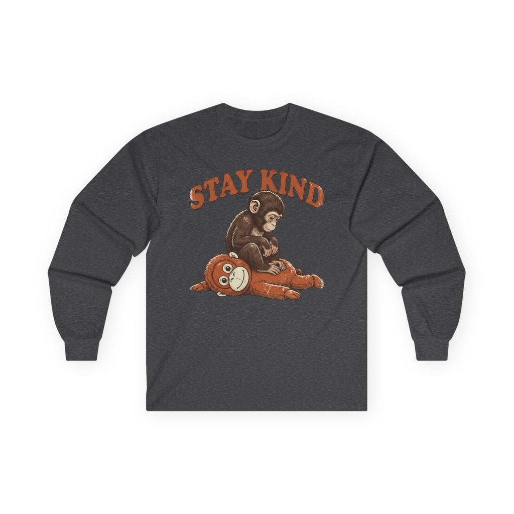 Stay Kind Cotton Long Sleeve Tee