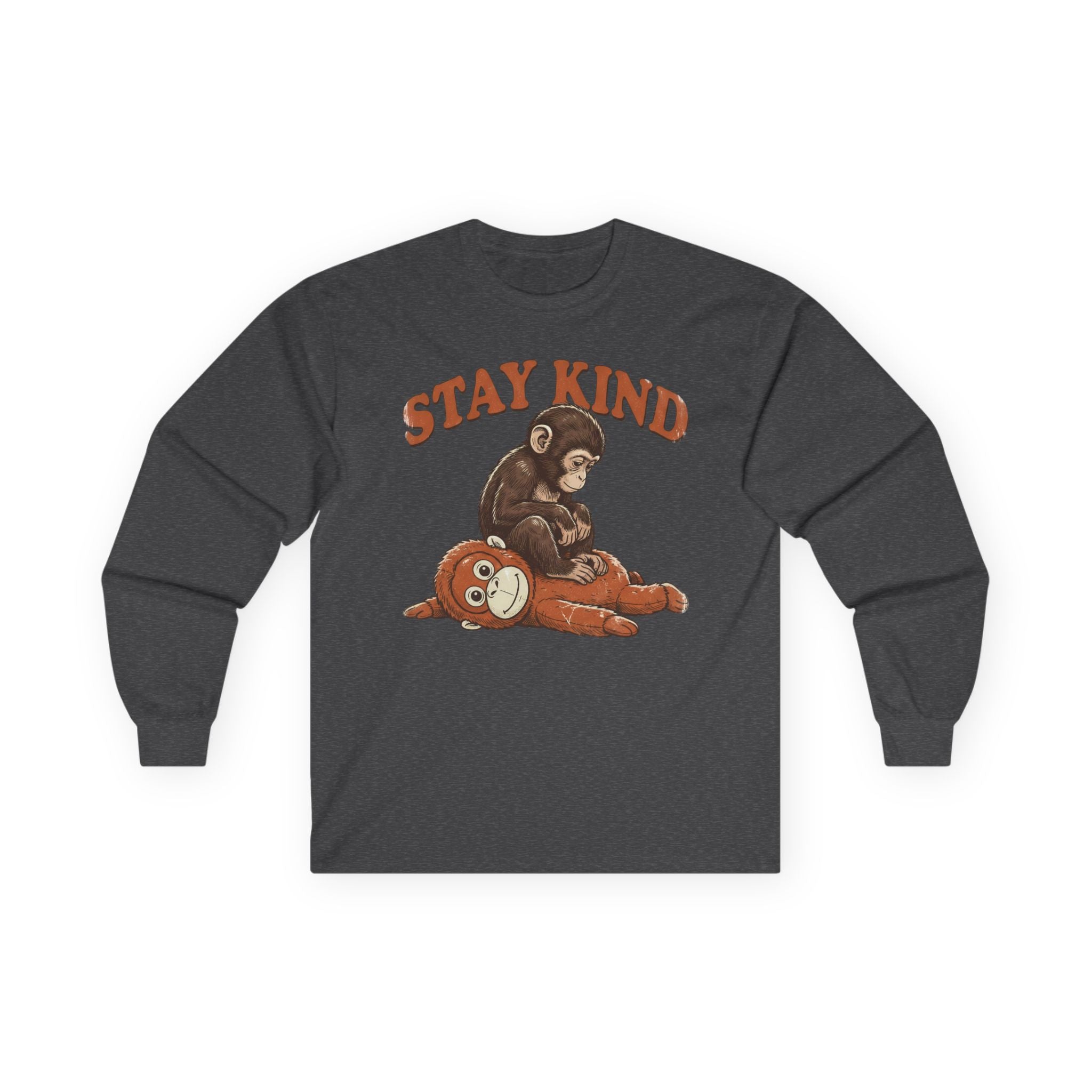 Stay Kind Cotton Long Sleeve Tee