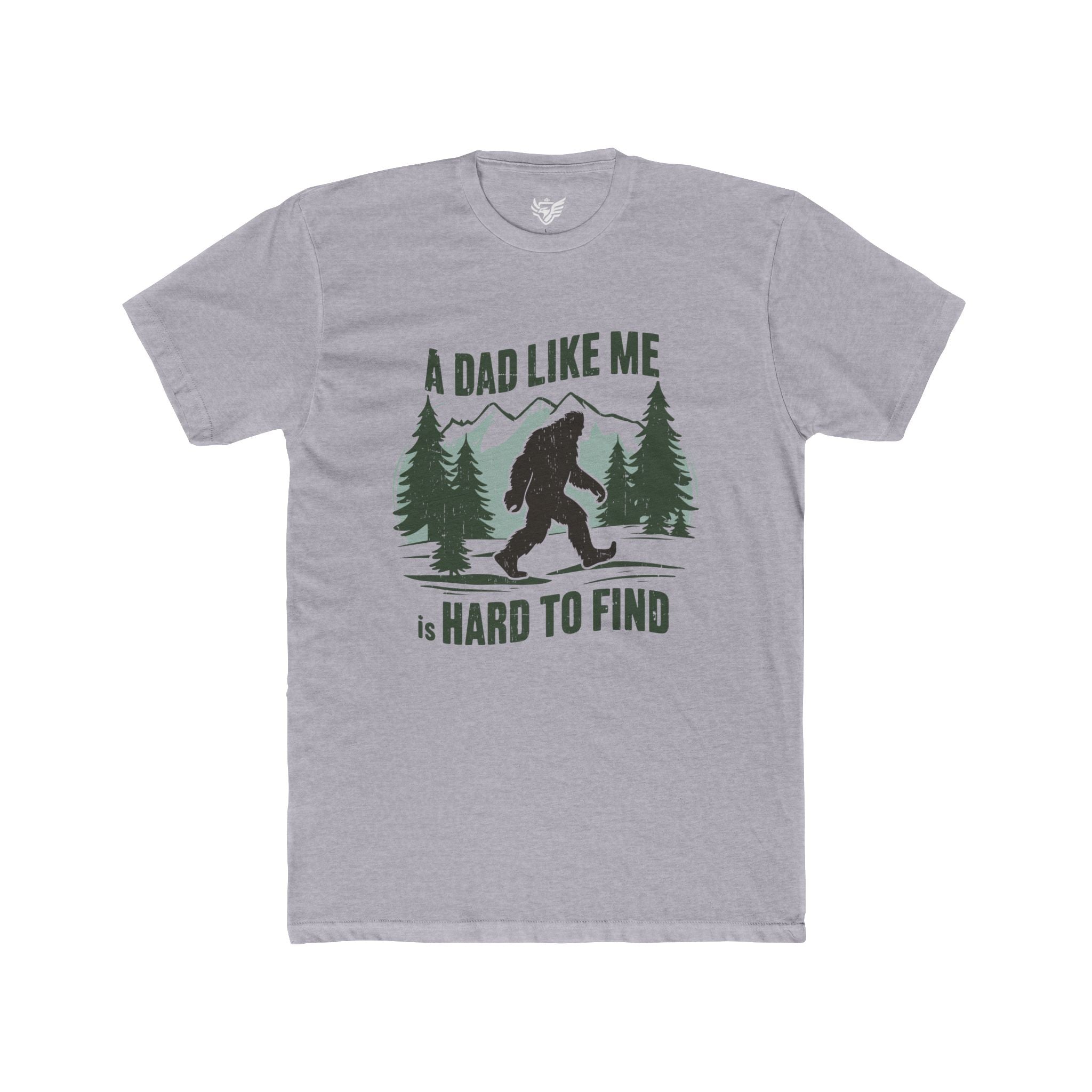 Hard to Find Dad Cotton Crew Tee