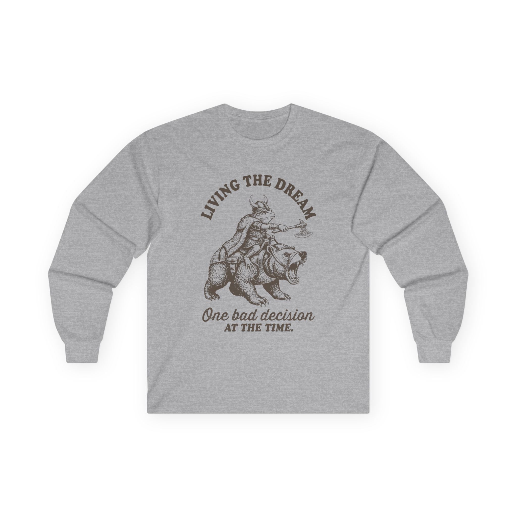 Living The Dream Cotton Long Sleeve Tee