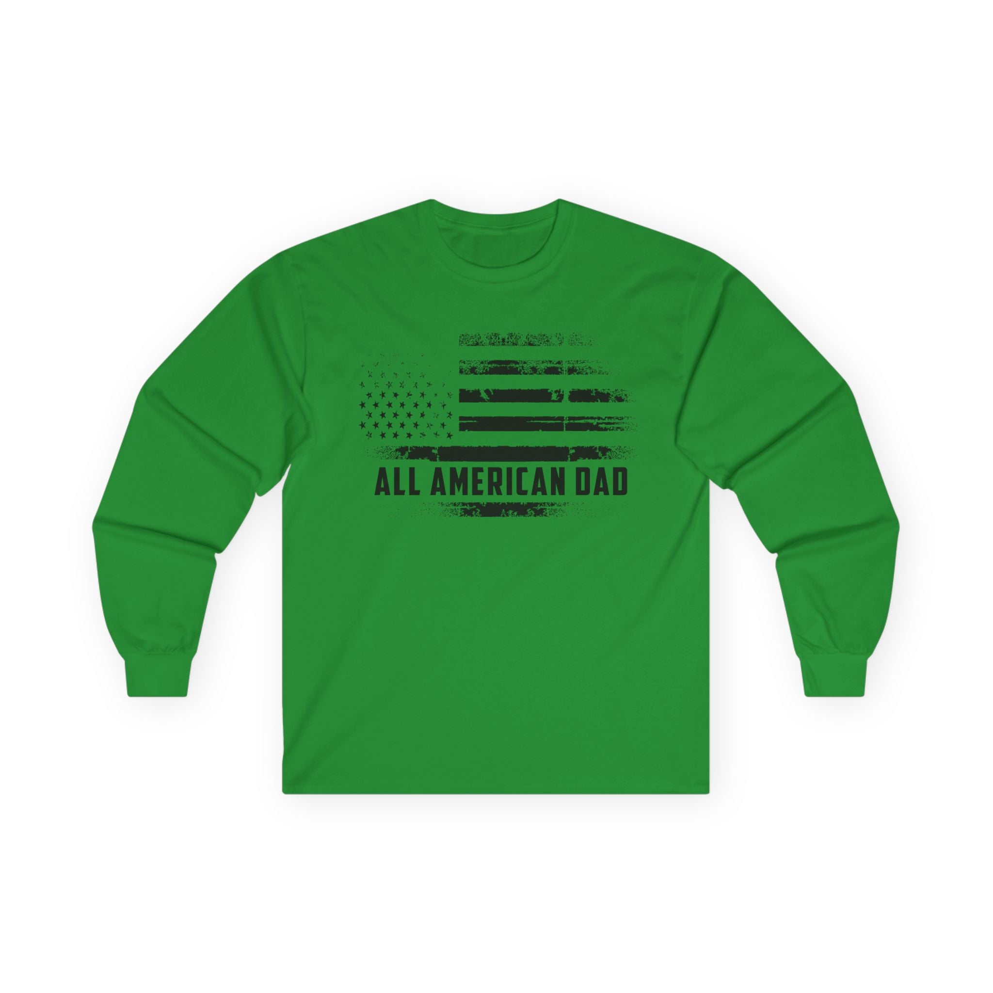 All American Dad Cotton Long Sleeve Tee