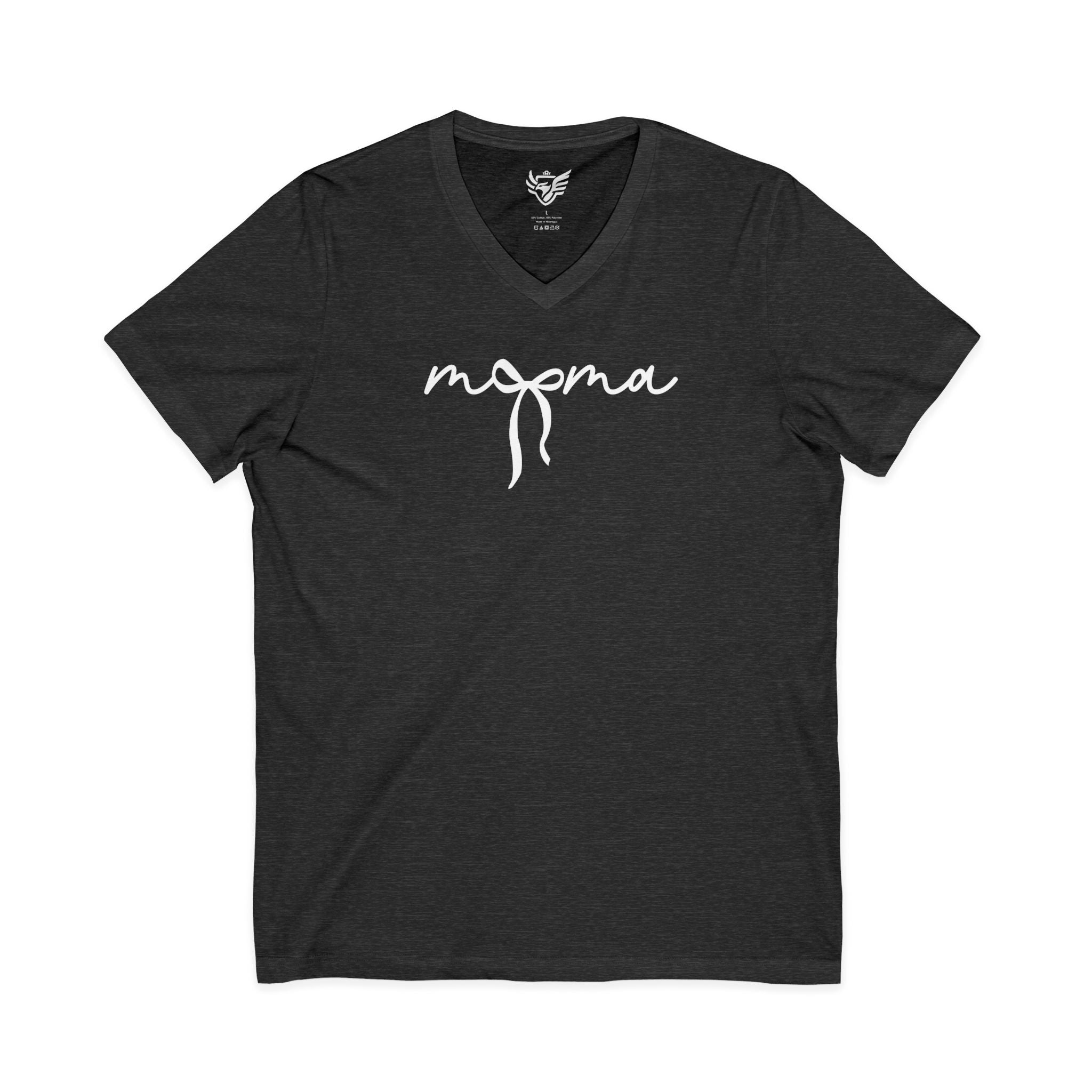 Mother's Day Jersey Short Sleeve V-Neck Tee