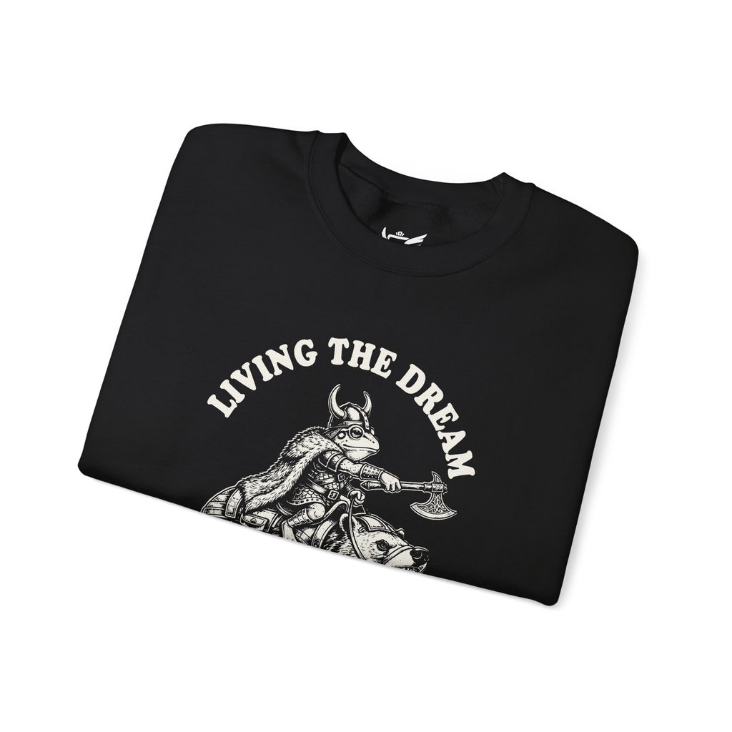 Living The Dream Heavy Blend™ Crewneck Sweatshirt