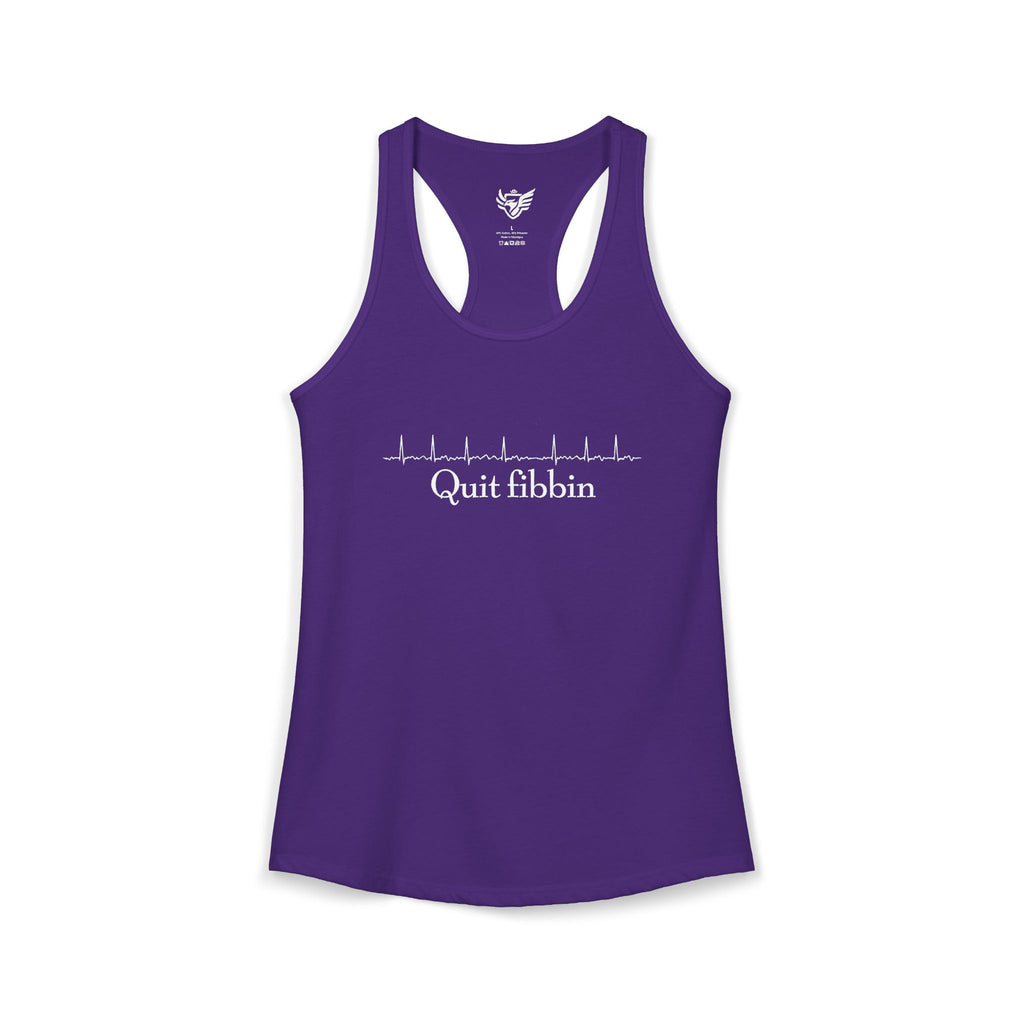Quit Fibbin' Ideal Racerback Tank