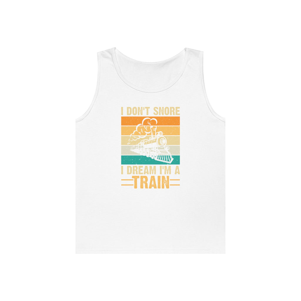 I Don't Snore Heavy Cotton Tank Top