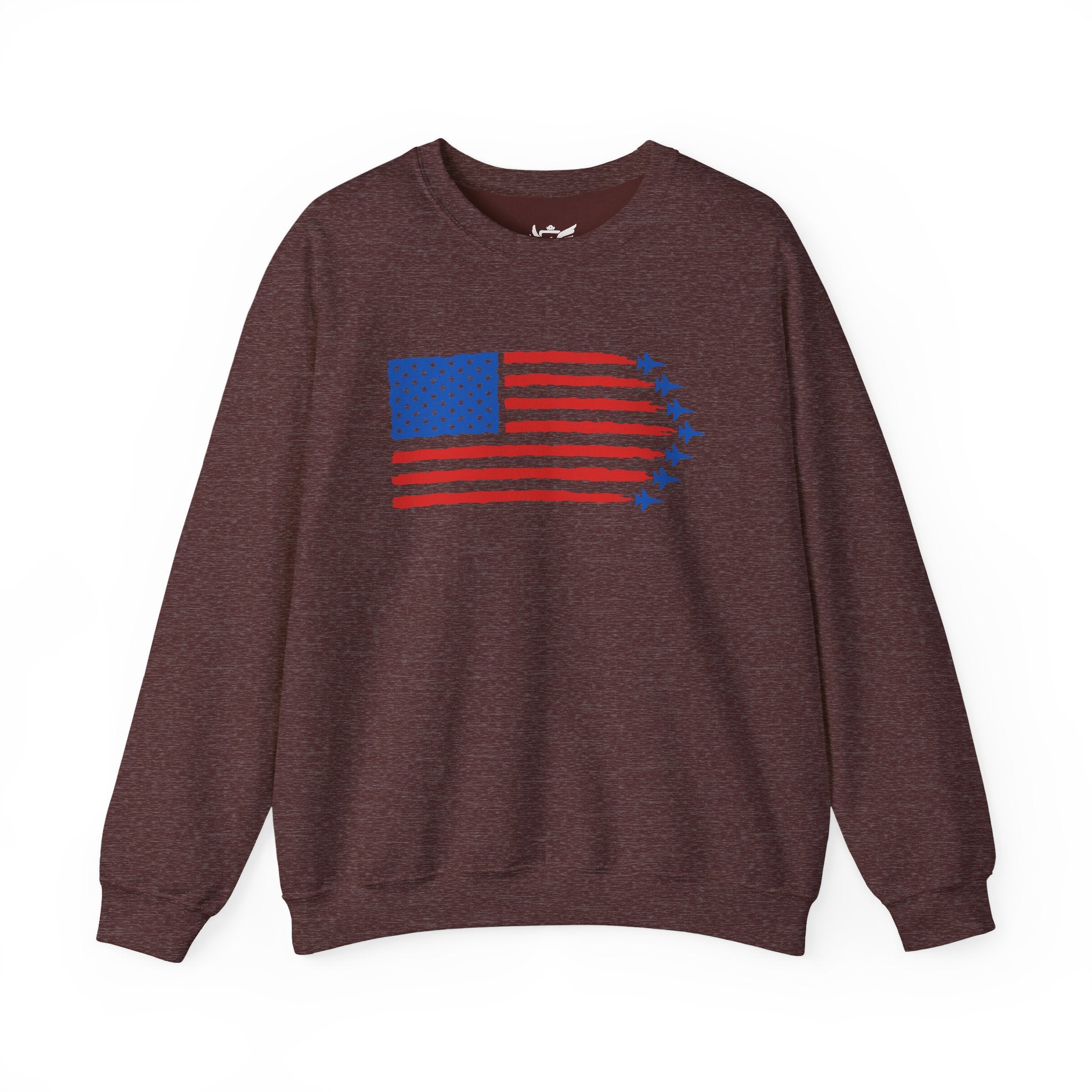 USA Jet Flag Heavy Blend™ Crewneck Sweatshirt