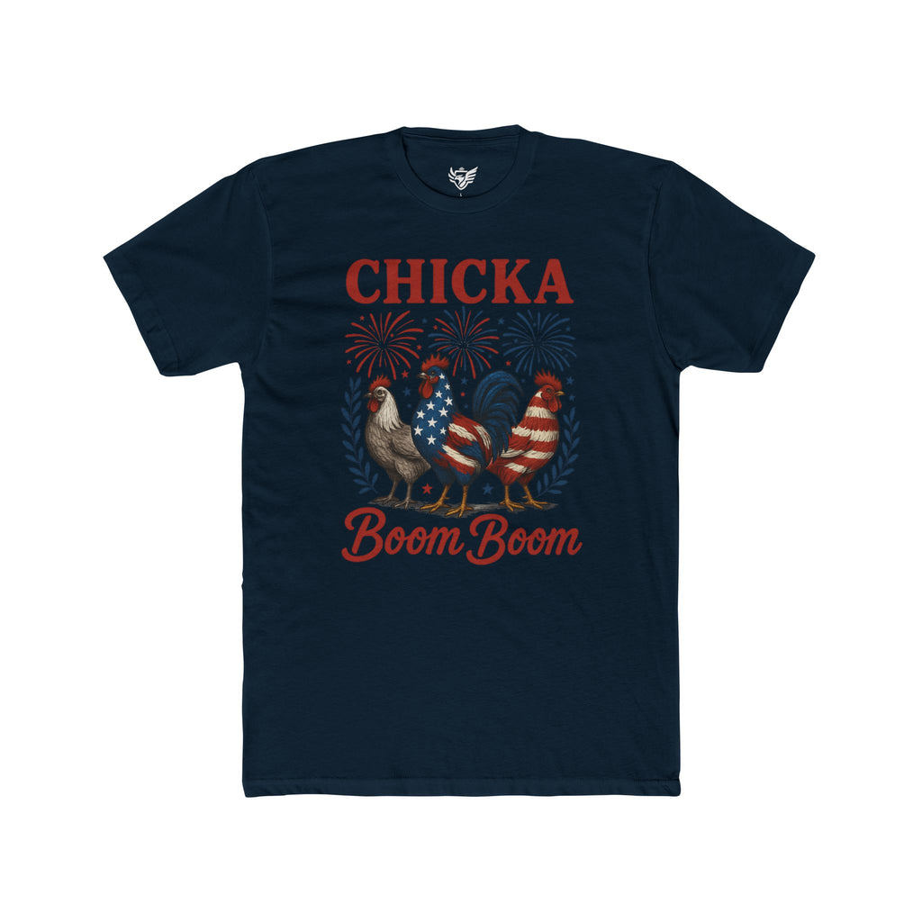 Chicka Boom Boom Cotton Crew Tee