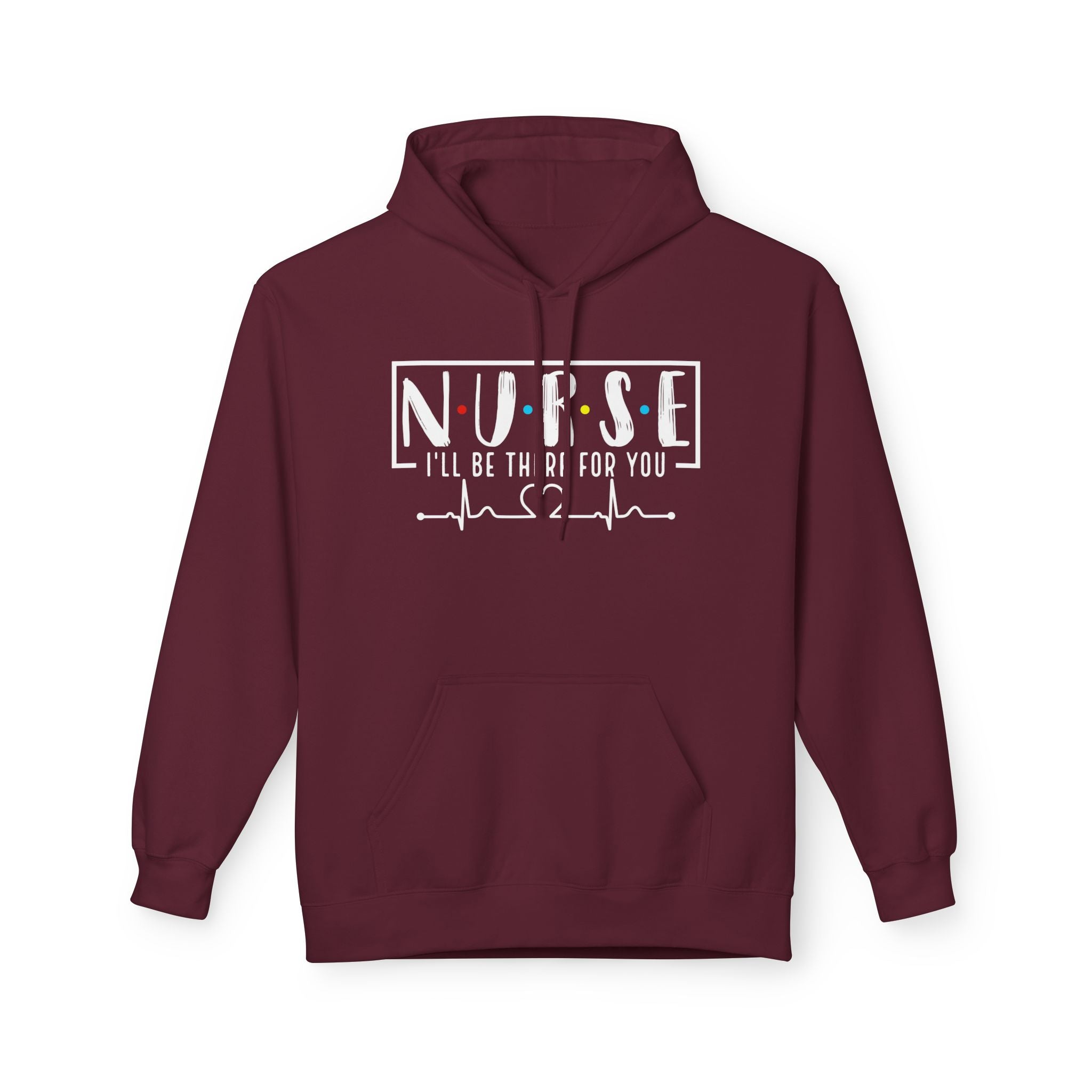 Friend's Theme Nurse Midweight Softstyle Fleece Hoodie