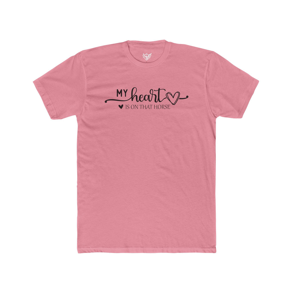 Heart on Horse Cotton Crew Tee