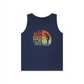 Best Dad By Par Heavy Cotton Tank Top