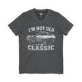 Not Old, Classic Jersey Short Sleeve V-Neck Tee
