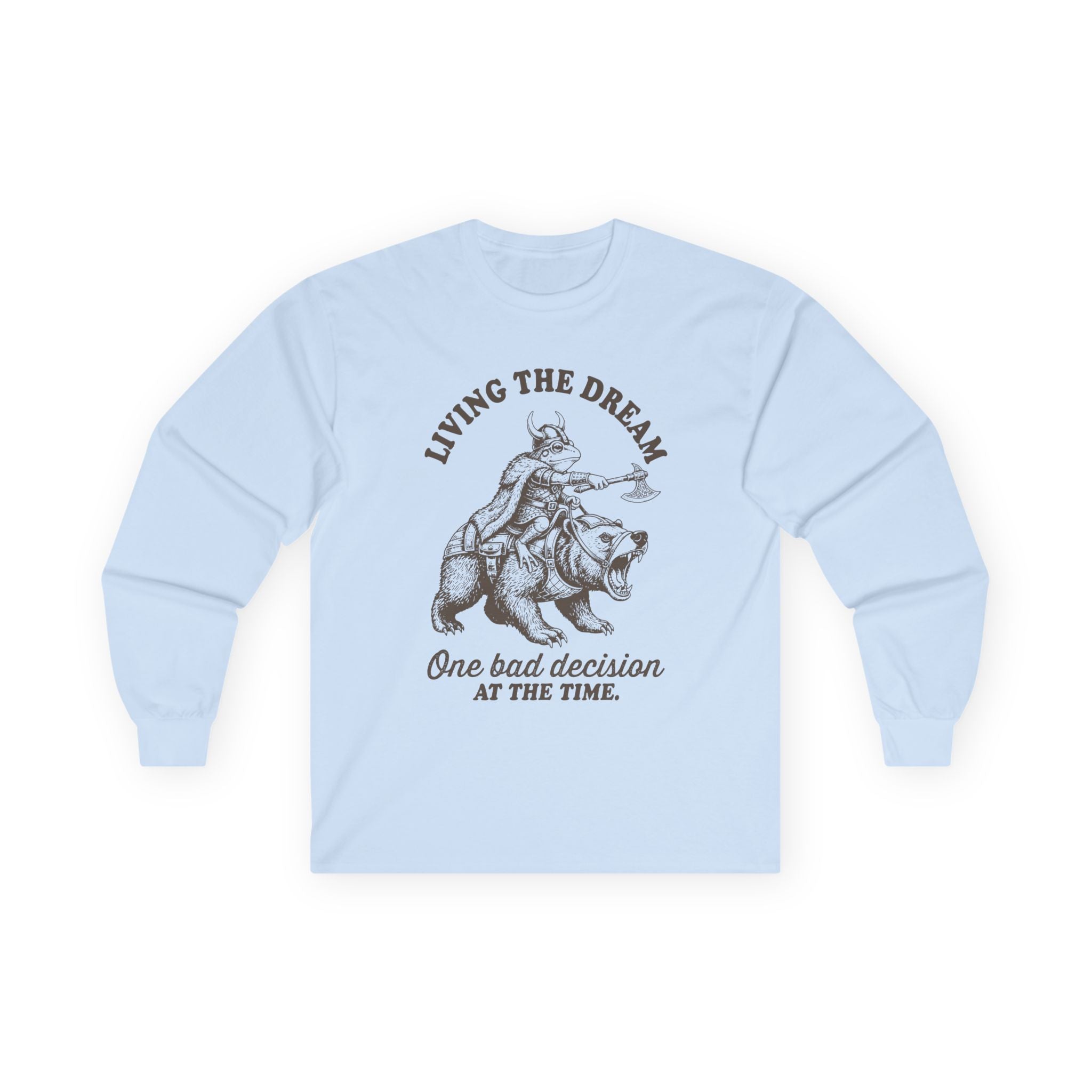 Living The Dream Cotton Long Sleeve Tee
