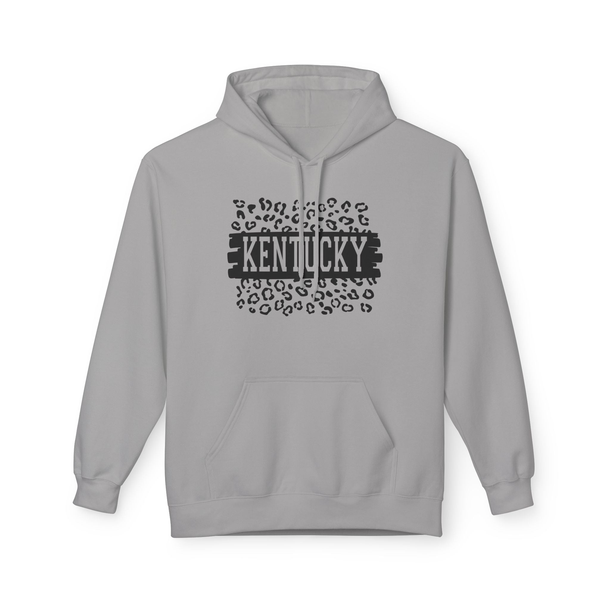 KY Leopard Midweight Softstyle Fleece Hoodie