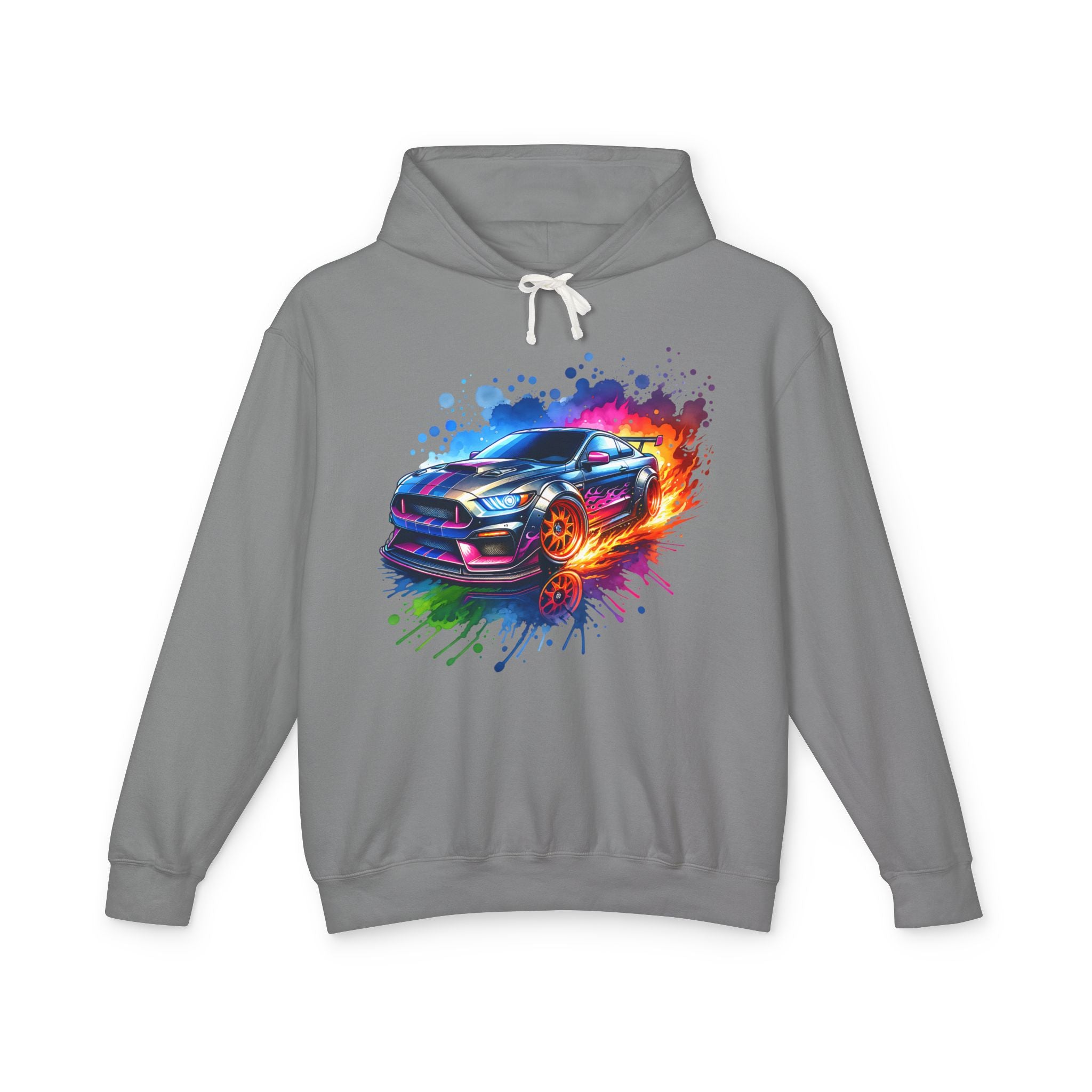 Colorblast Vroom Lightweight Hooded Sweatshirt