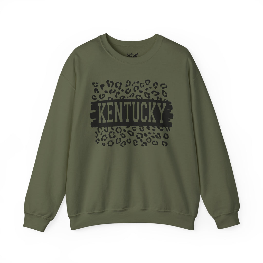KY Leopard Heavy Blend™ Crewneck Sweatshirt