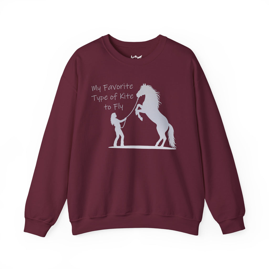 My Favorite Type of Kite Heavy Blend™ Crewneck Sweatshirt