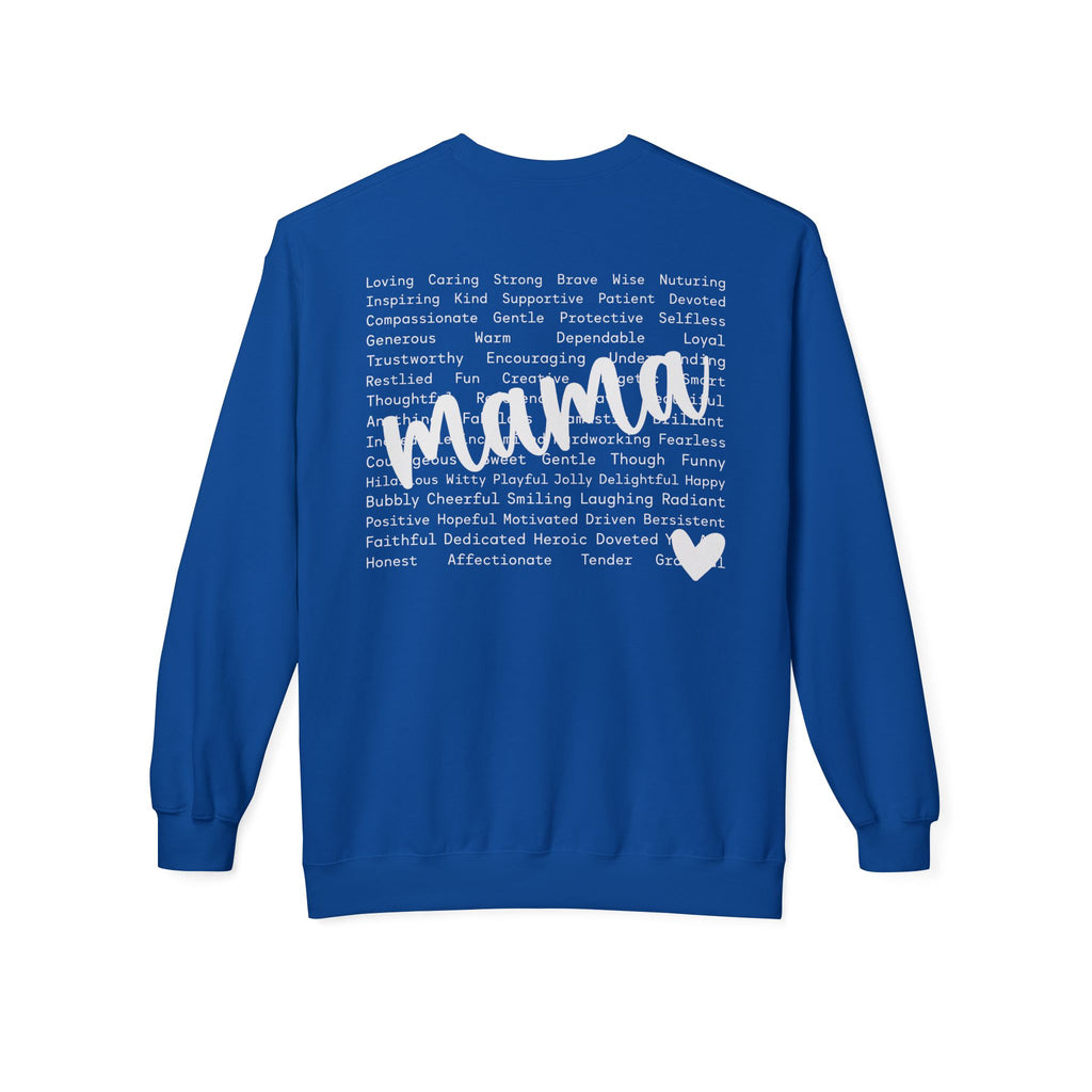 Mama Midweight Softstyle Fleece Crewneck Sweatshirt