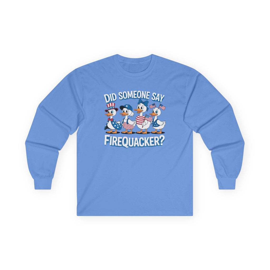 Firequackers Cotton Long Sleeve Tee
