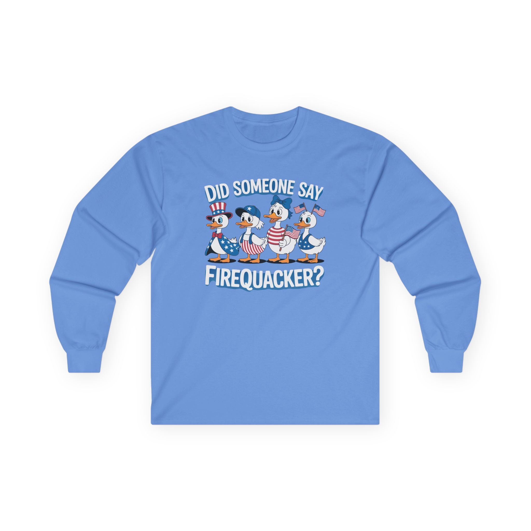 Firequackers Cotton Long Sleeve Tee