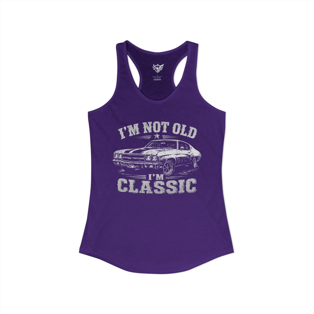 Not Old, Classic Ideal Racerback Tank