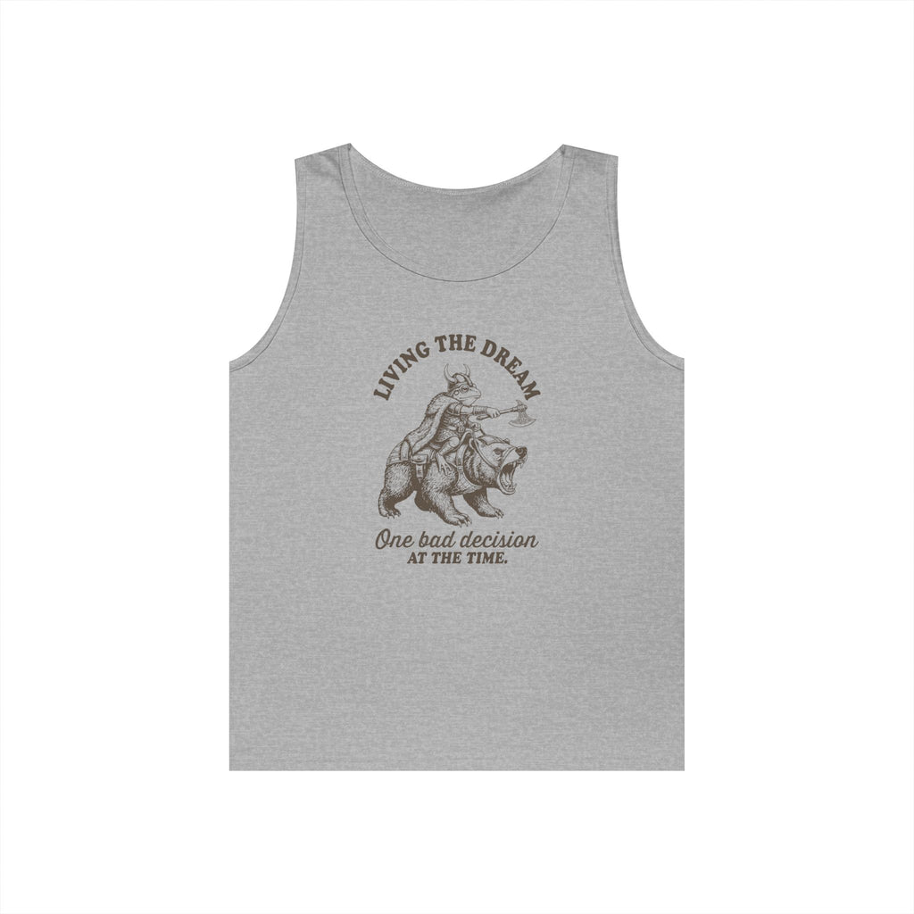 Living The Dream Heavy Cotton Tank Top
