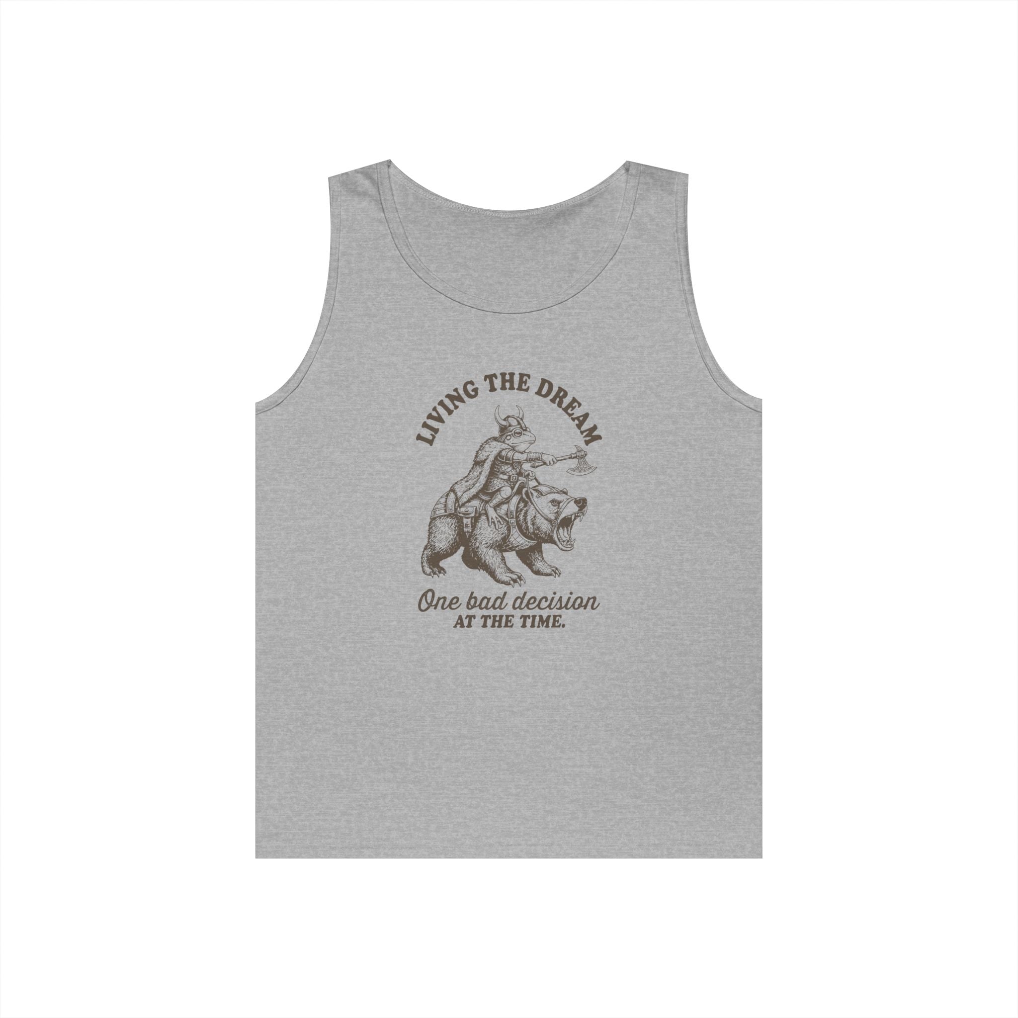 Living The Dream Heavy Cotton Tank Top