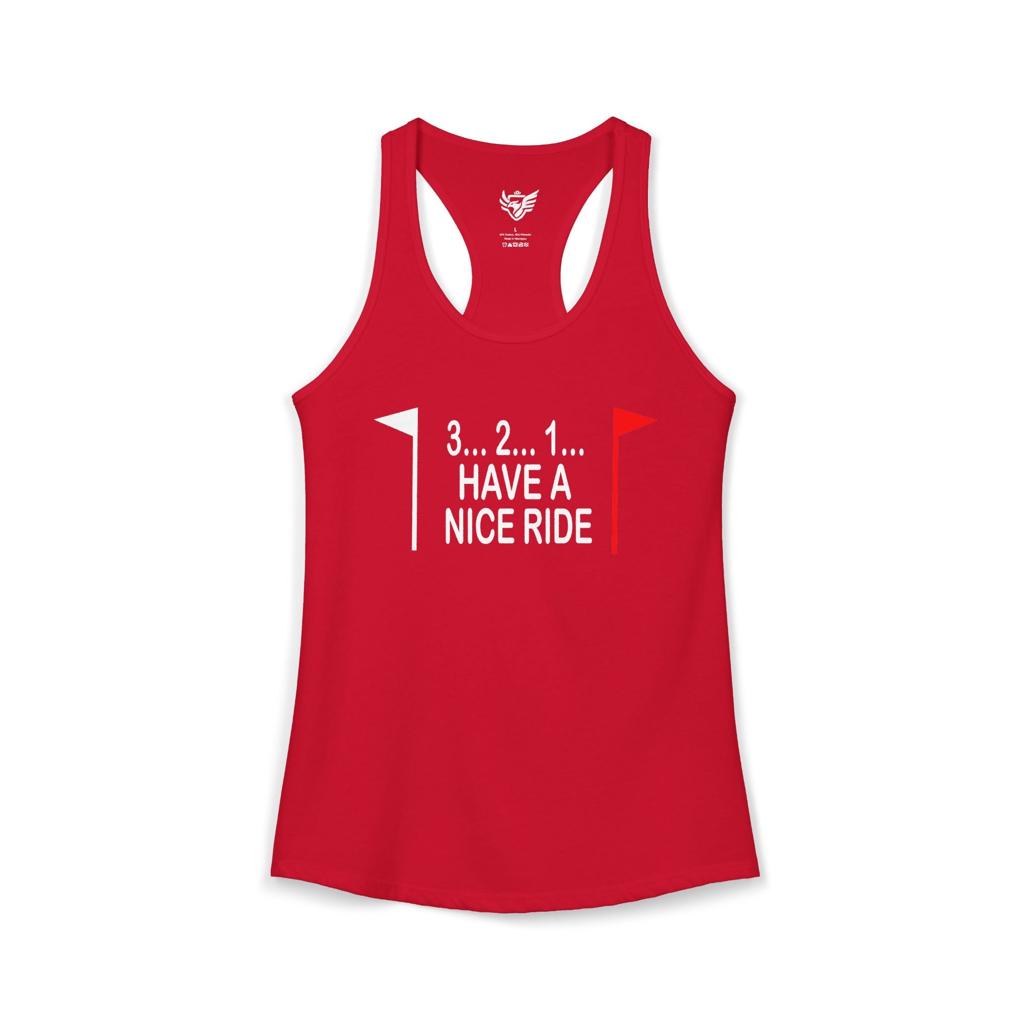 Have a Nice Ride Ideal Racerback Tank