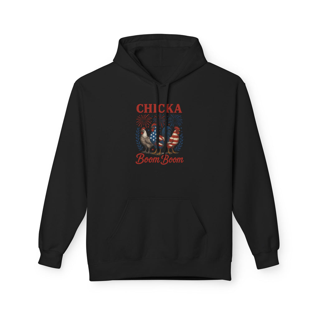 Chicka Boom Boom Midweight Softstyle Fleece Hoodie