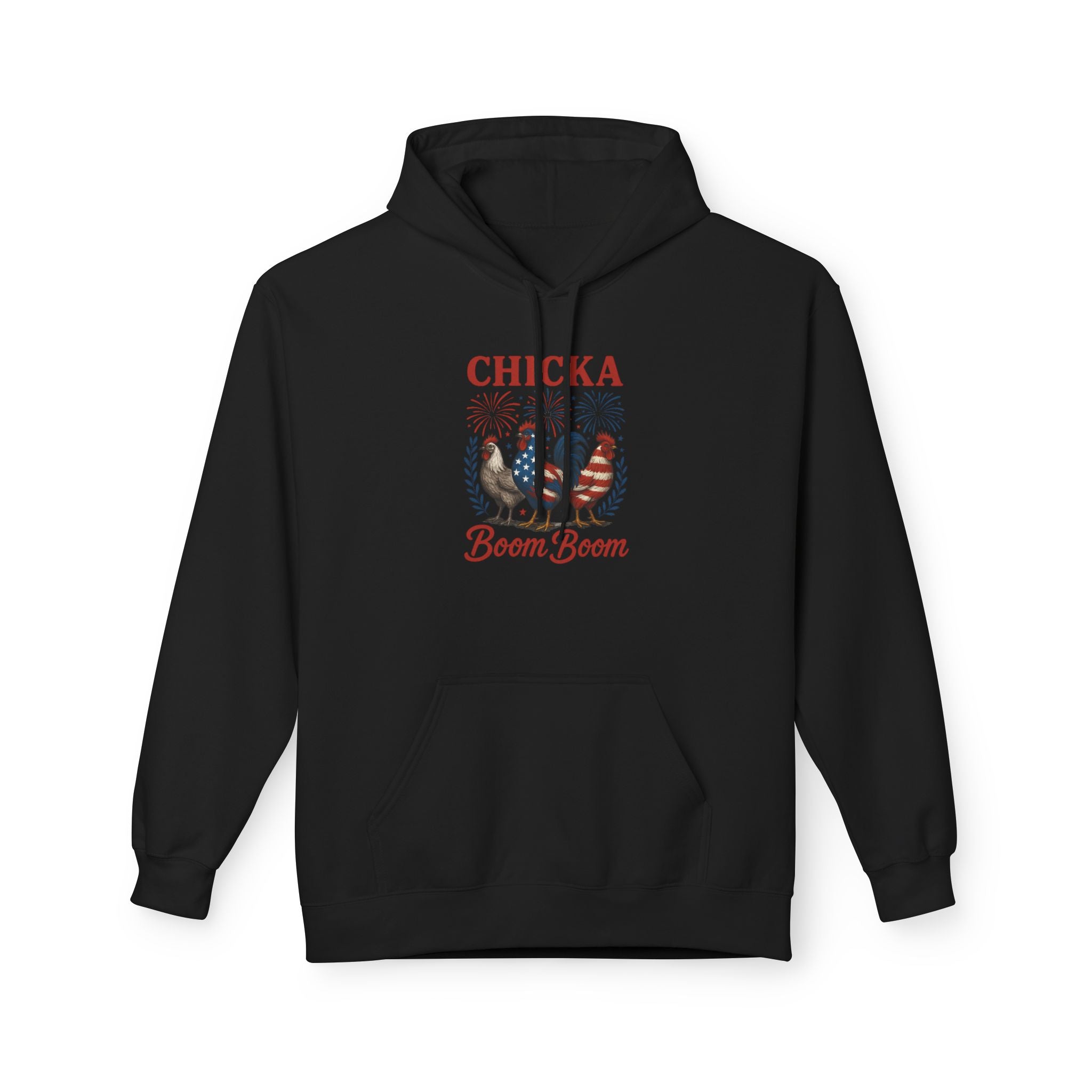 Chicka Boom Boom Midweight Softstyle Fleece Hoodie