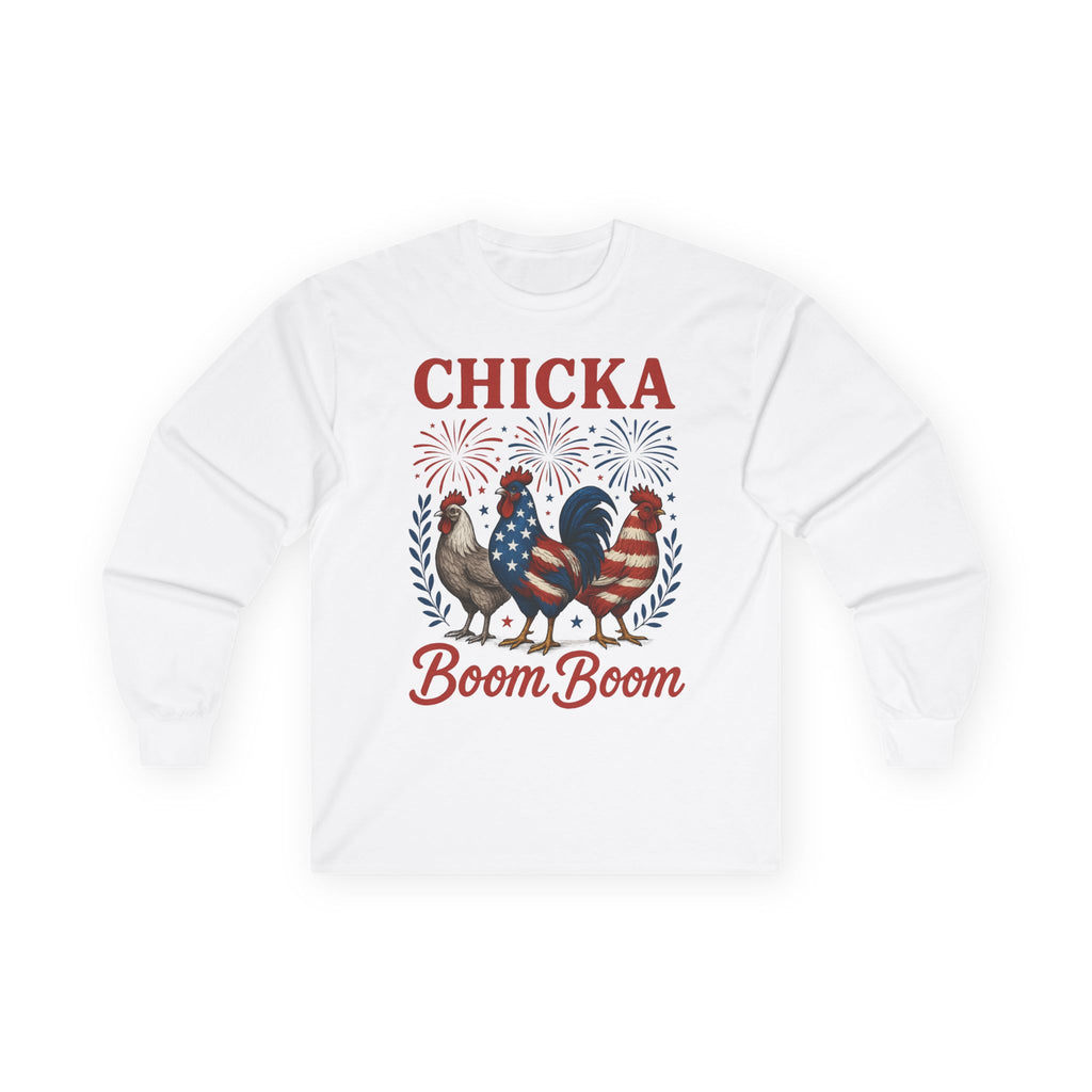 Chicka Boom Boom Cotton Long Sleeve Tee